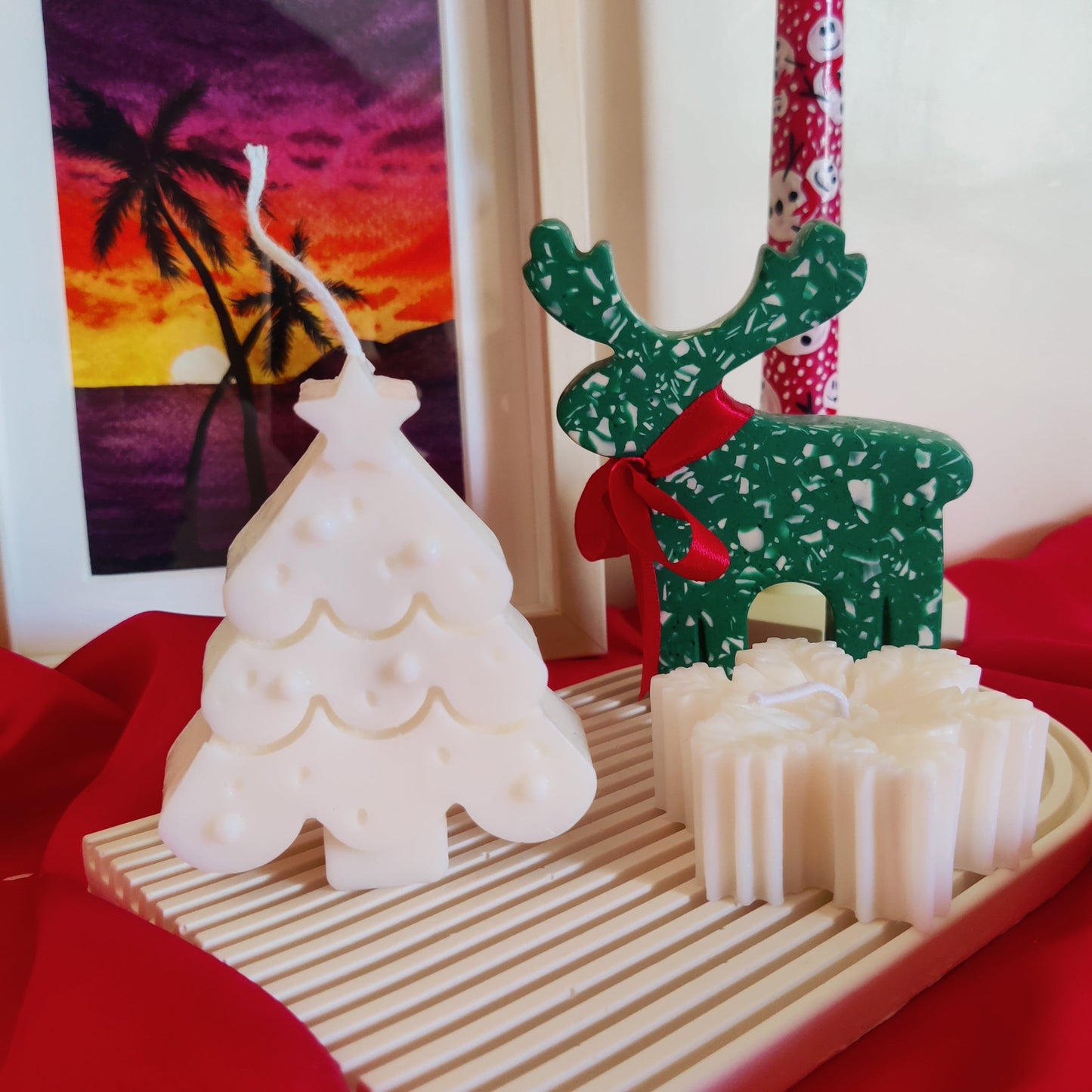 Baby Christmas Tree Candle