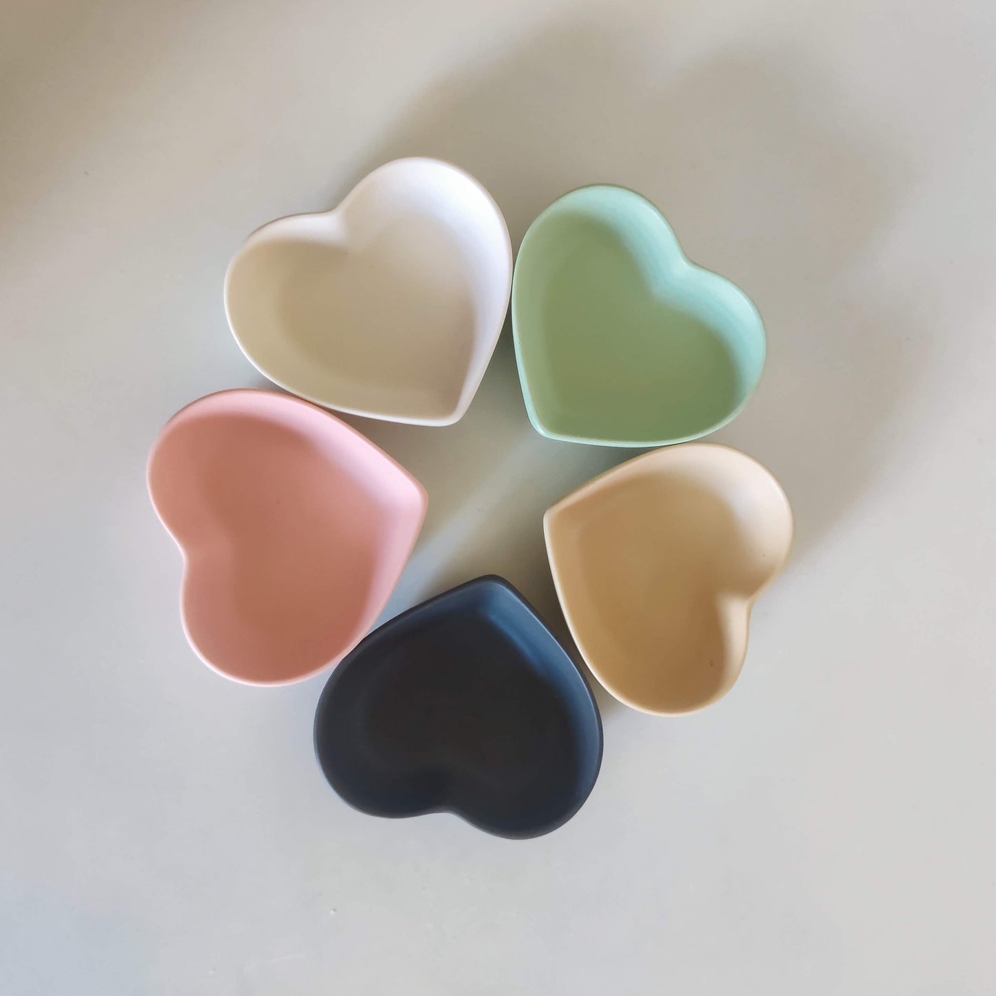 Pink Heart Trinket Tray