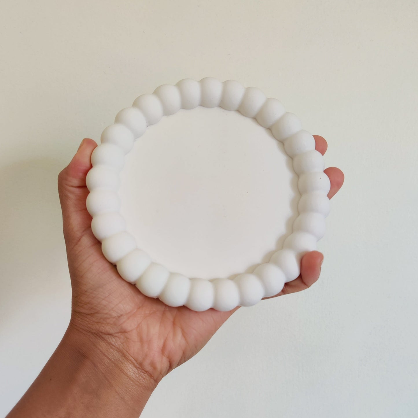 White Bubble Coasters