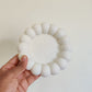 White Bubble Coasters