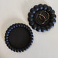 Black Bubble Coasters