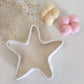 White Starfish Tray