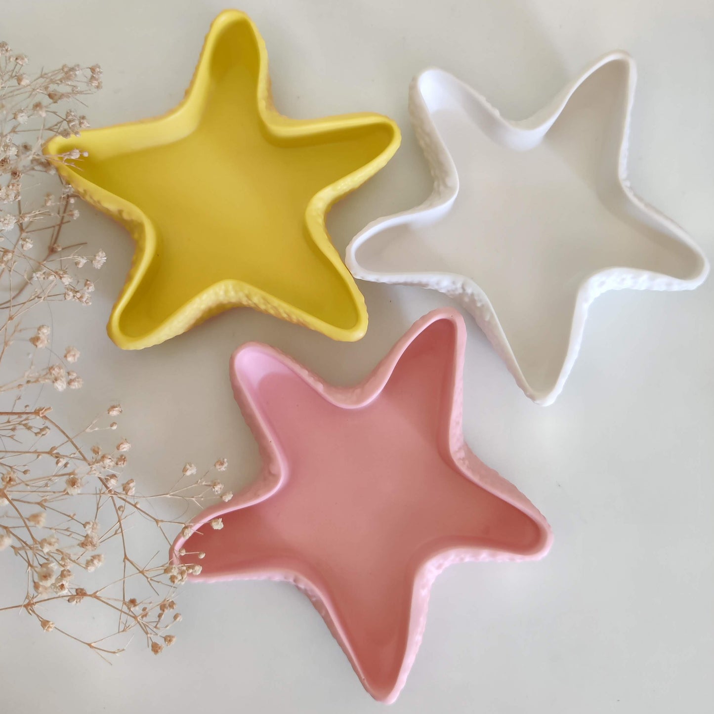 Pink Starfish Tray