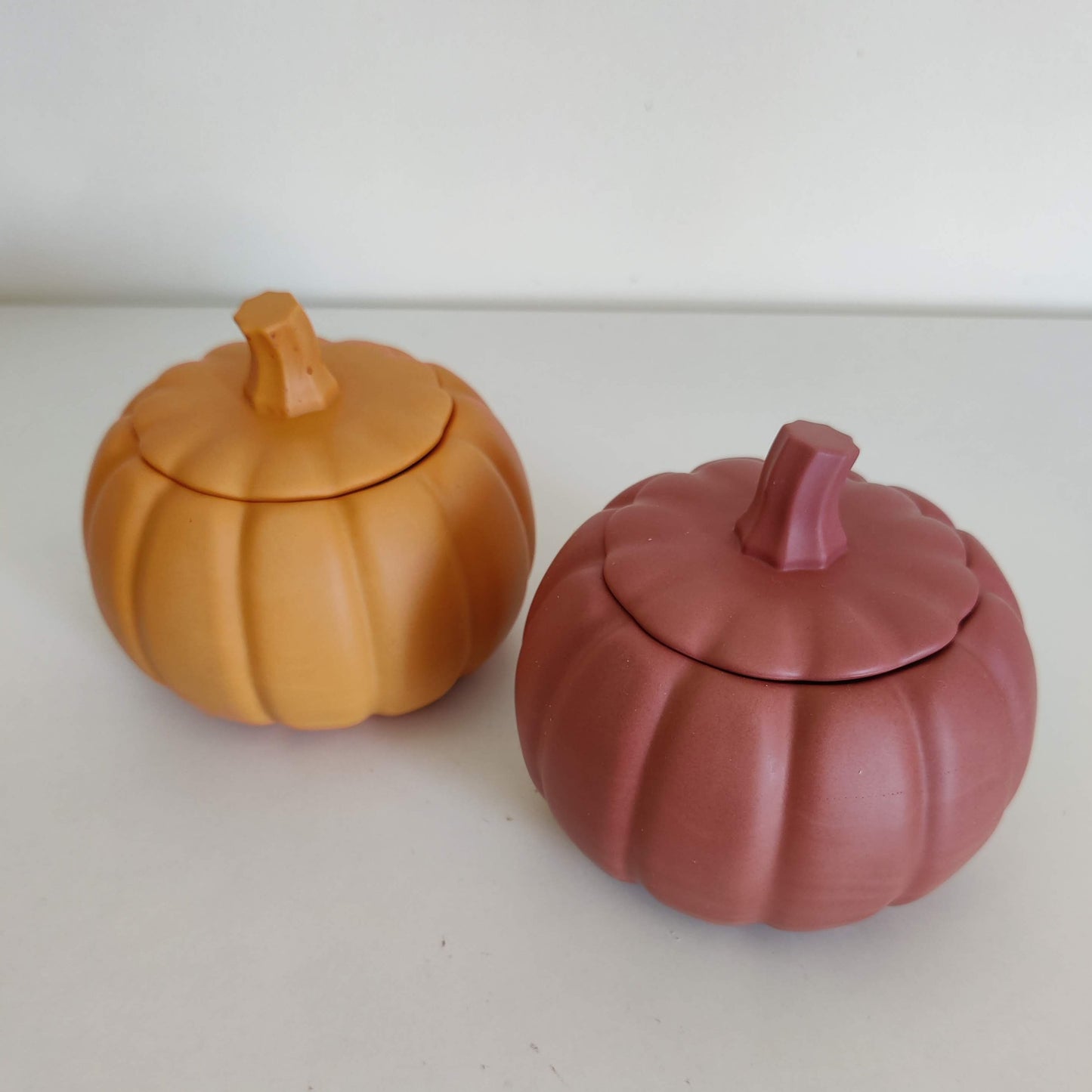 Terracotta Pumpkin Jar