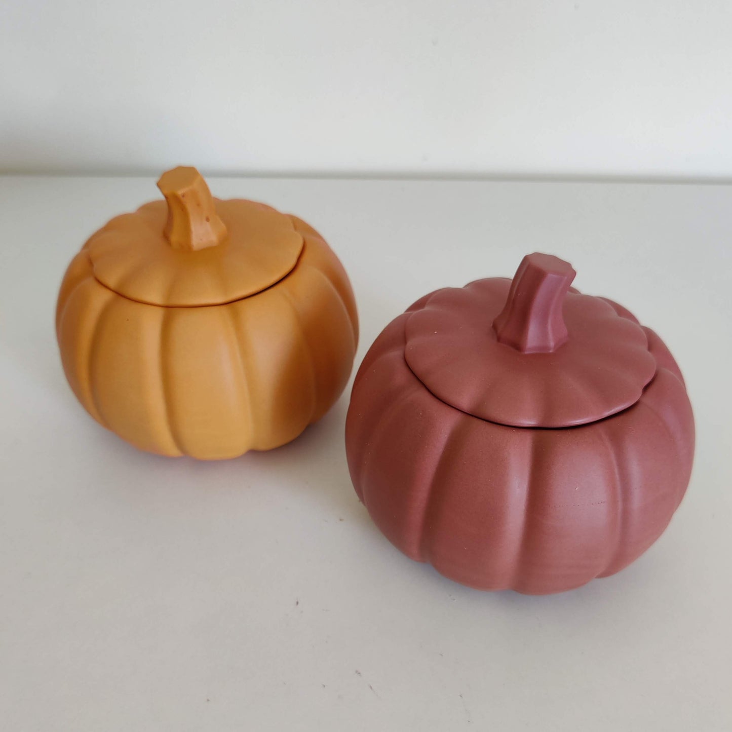 Orange Pumpkin Jar