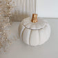 White Pumpkin Jar