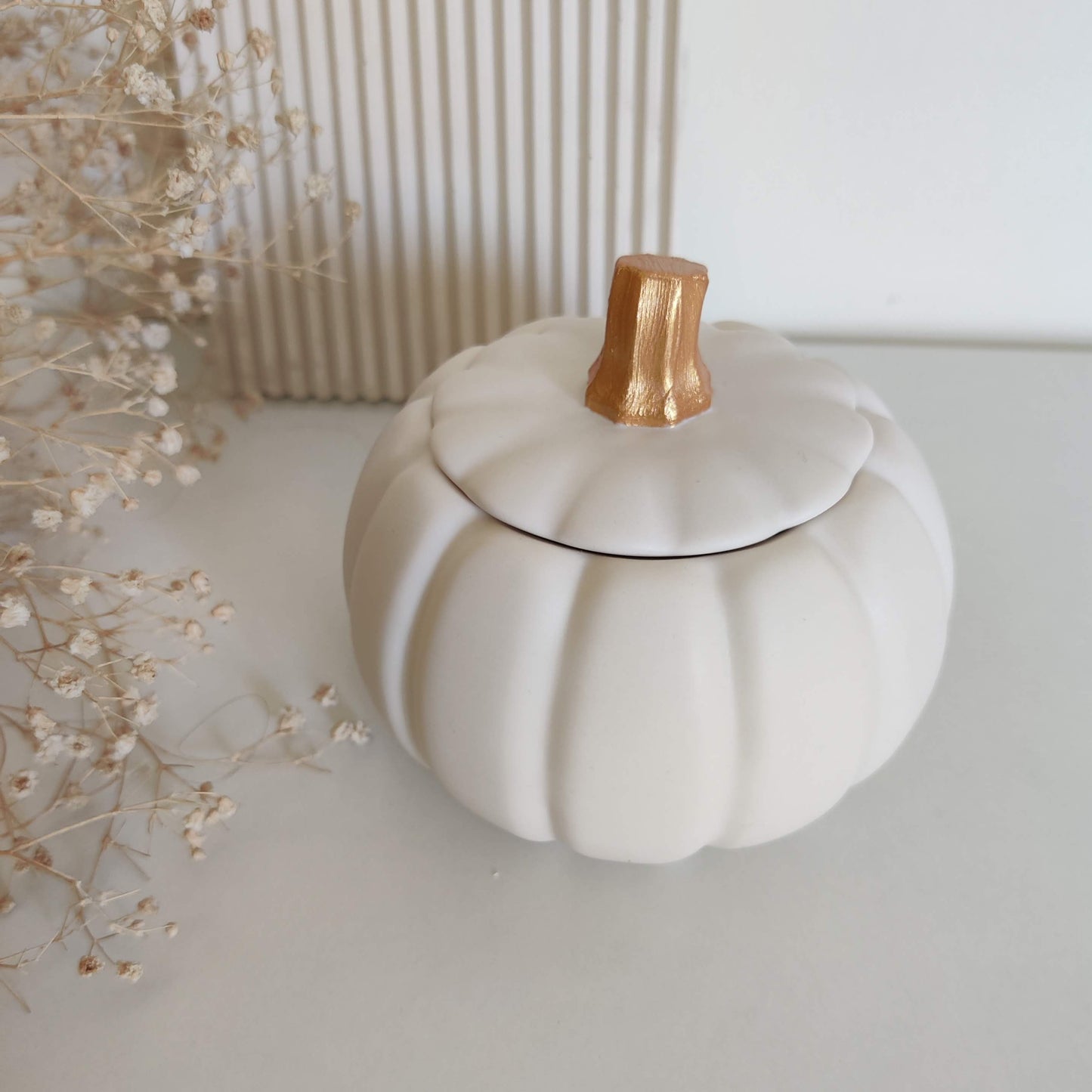 White Pumpkin Jar