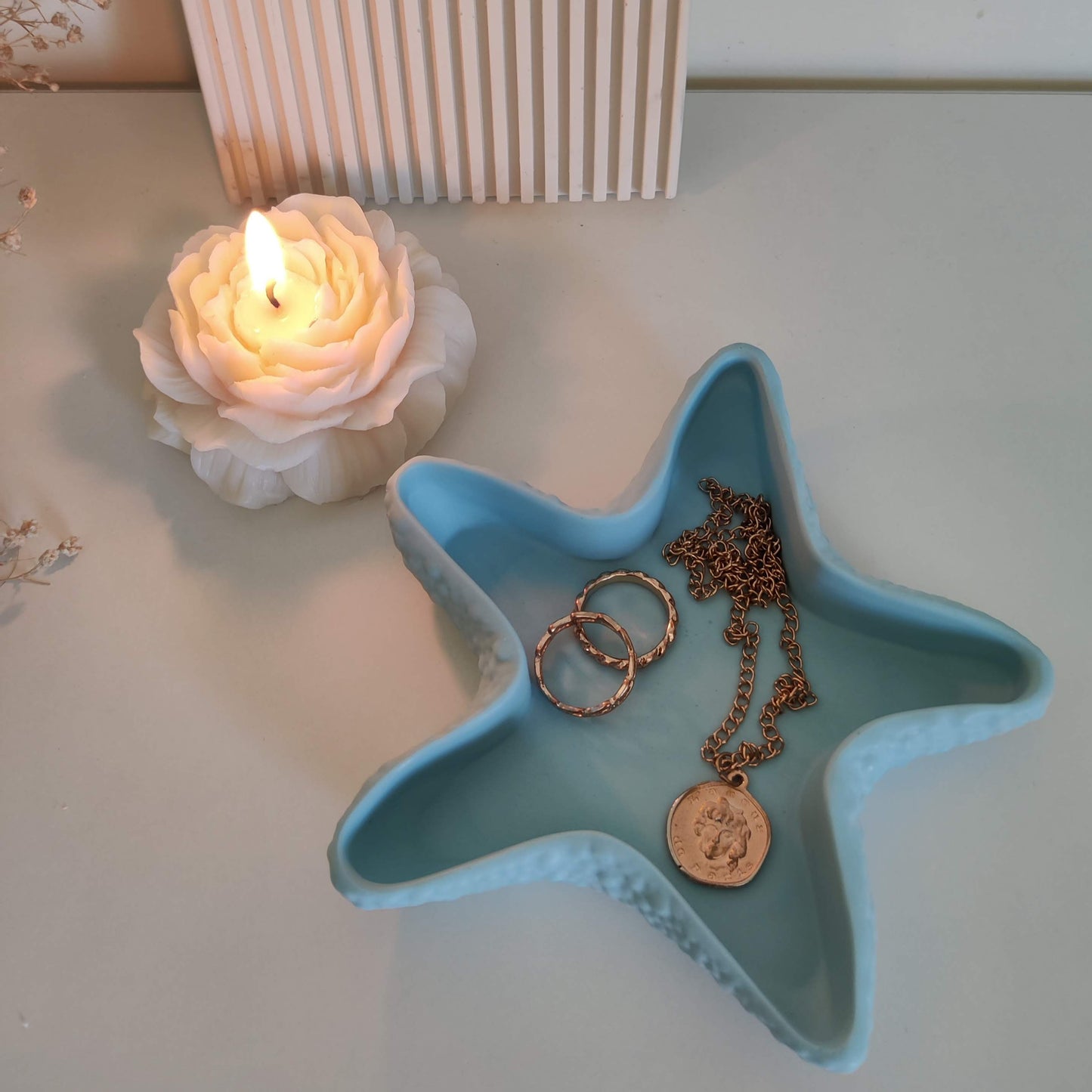 Blue Starfish Tray