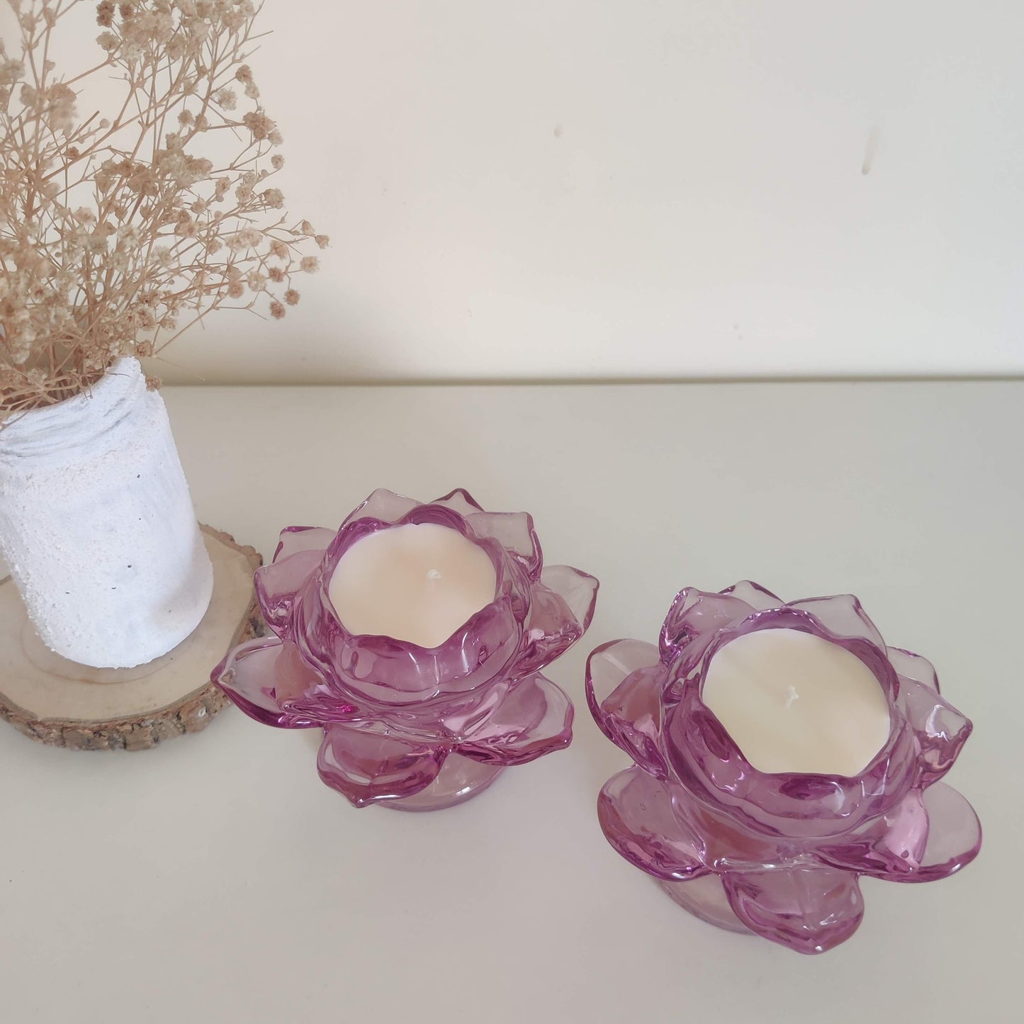 Flower Jar Candle