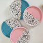 Navy Blue and Monochrome Coasters