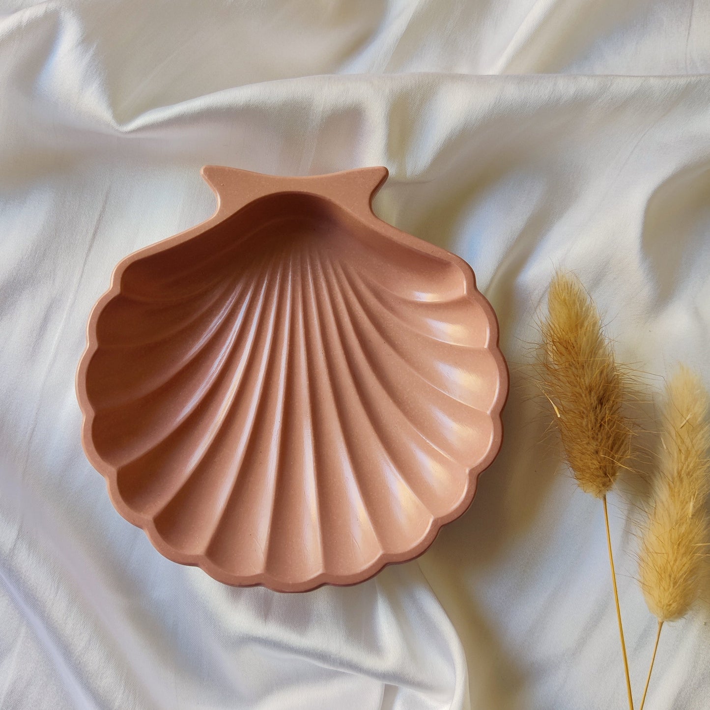 Light Terracotta Shell Dish