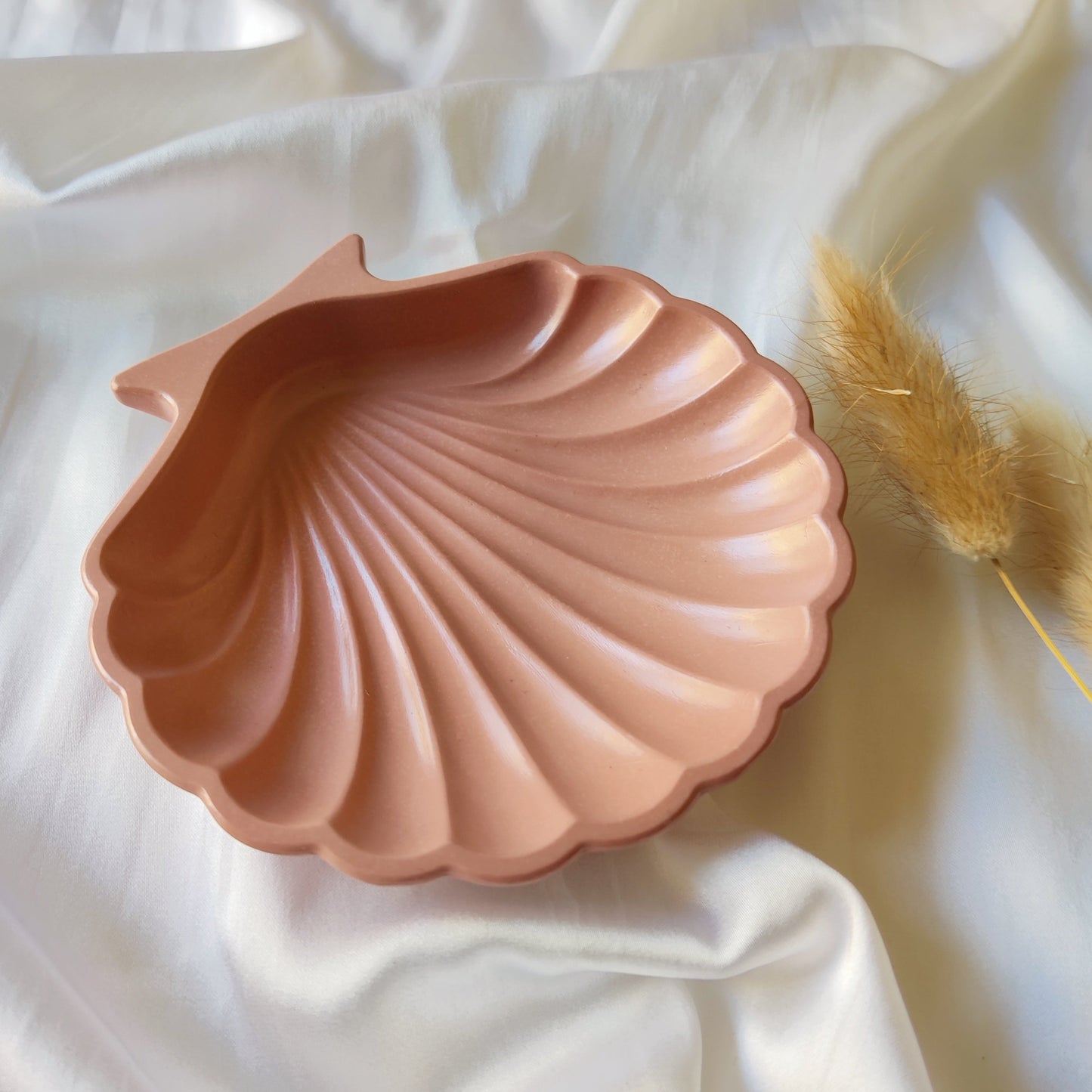 Light Terracotta Shell Dish