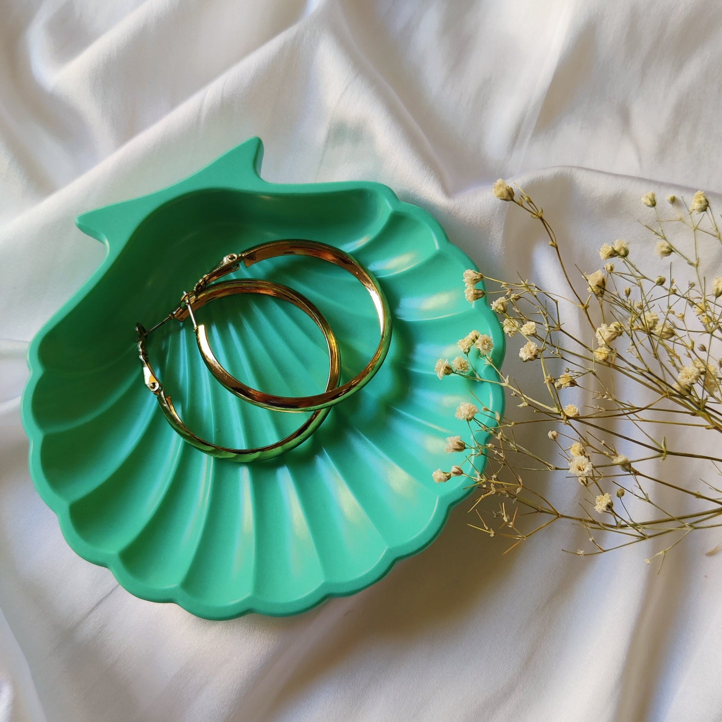 Sea Green Shell Dish