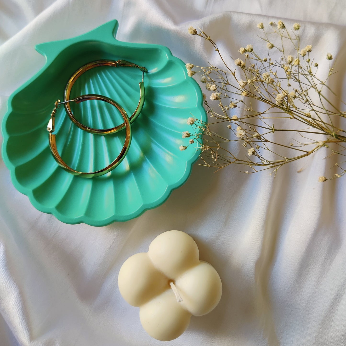 Sea Green Shell Dish