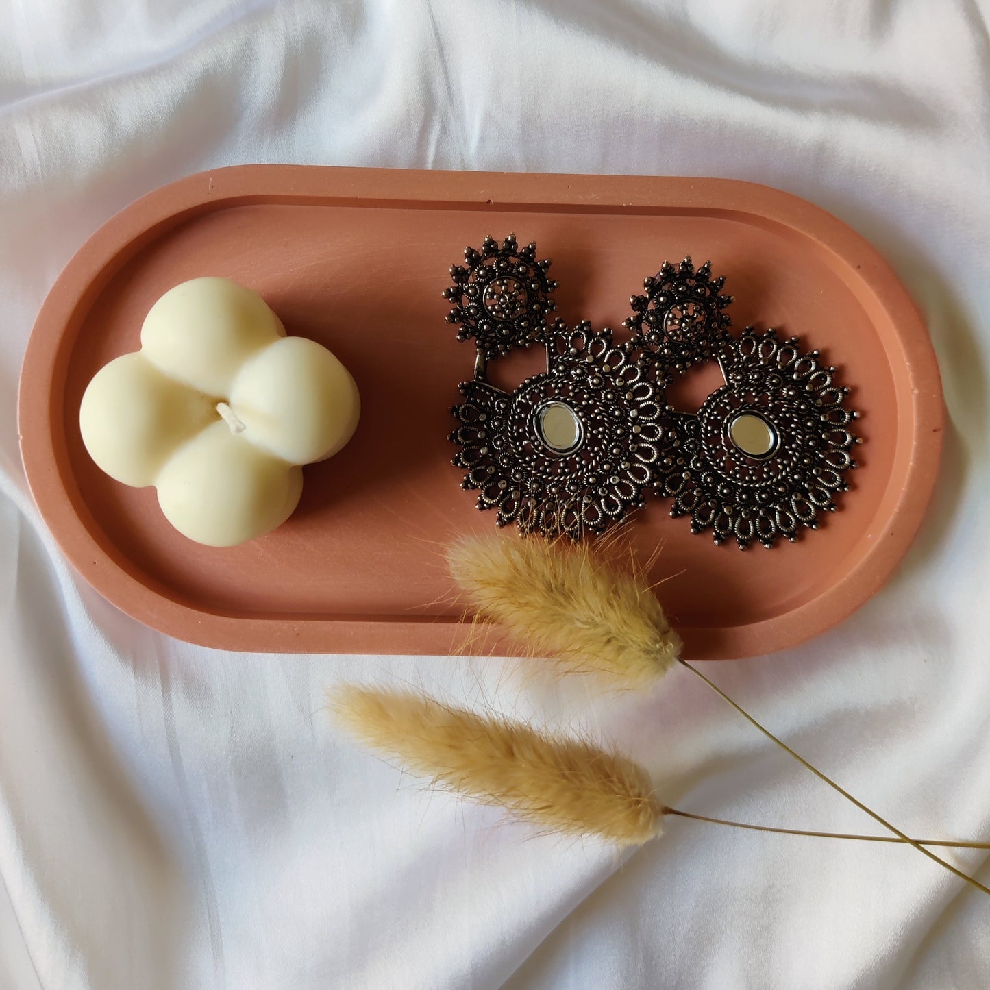 Terracotta Oval Tray