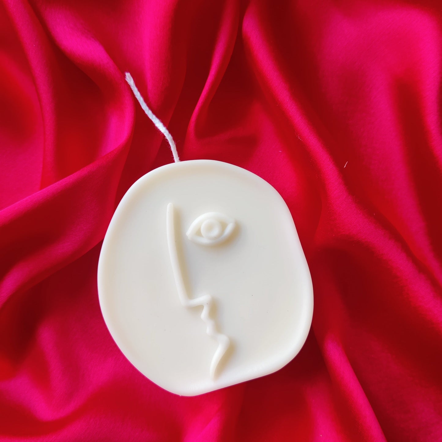 Quirky Faces Candle