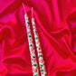 Christmas Candy Pillar Candle