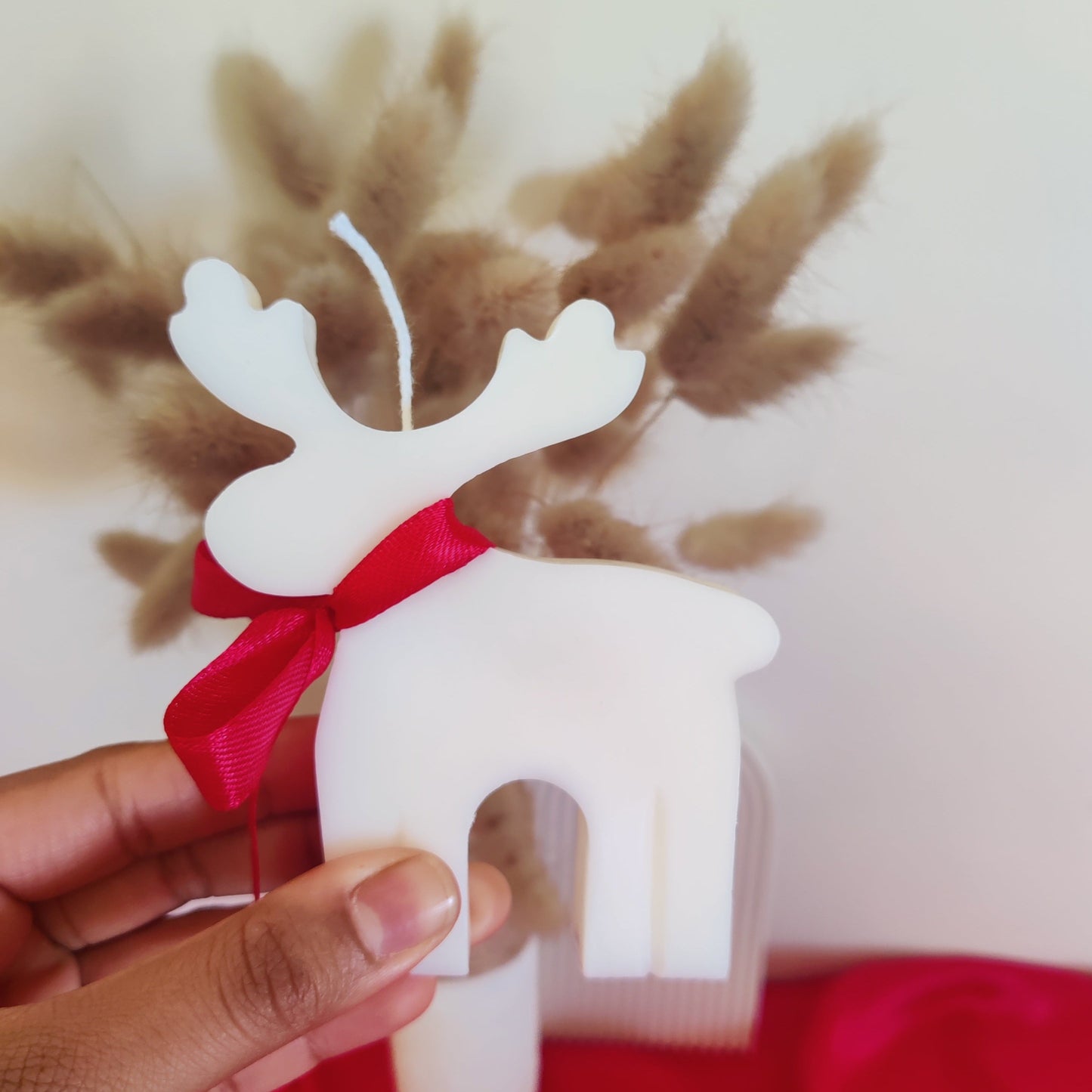 Reindeer Candle