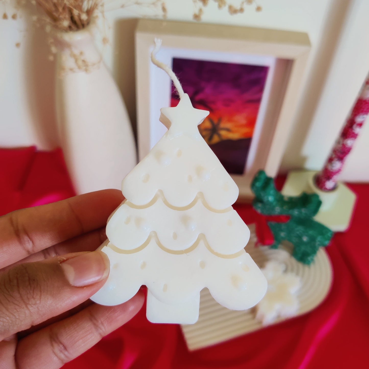 Baby Christmas Tree Candle