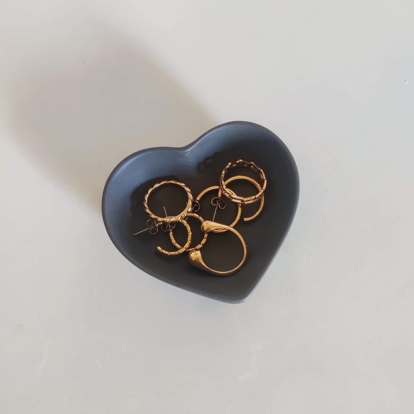 Black Heart Trinket Tray