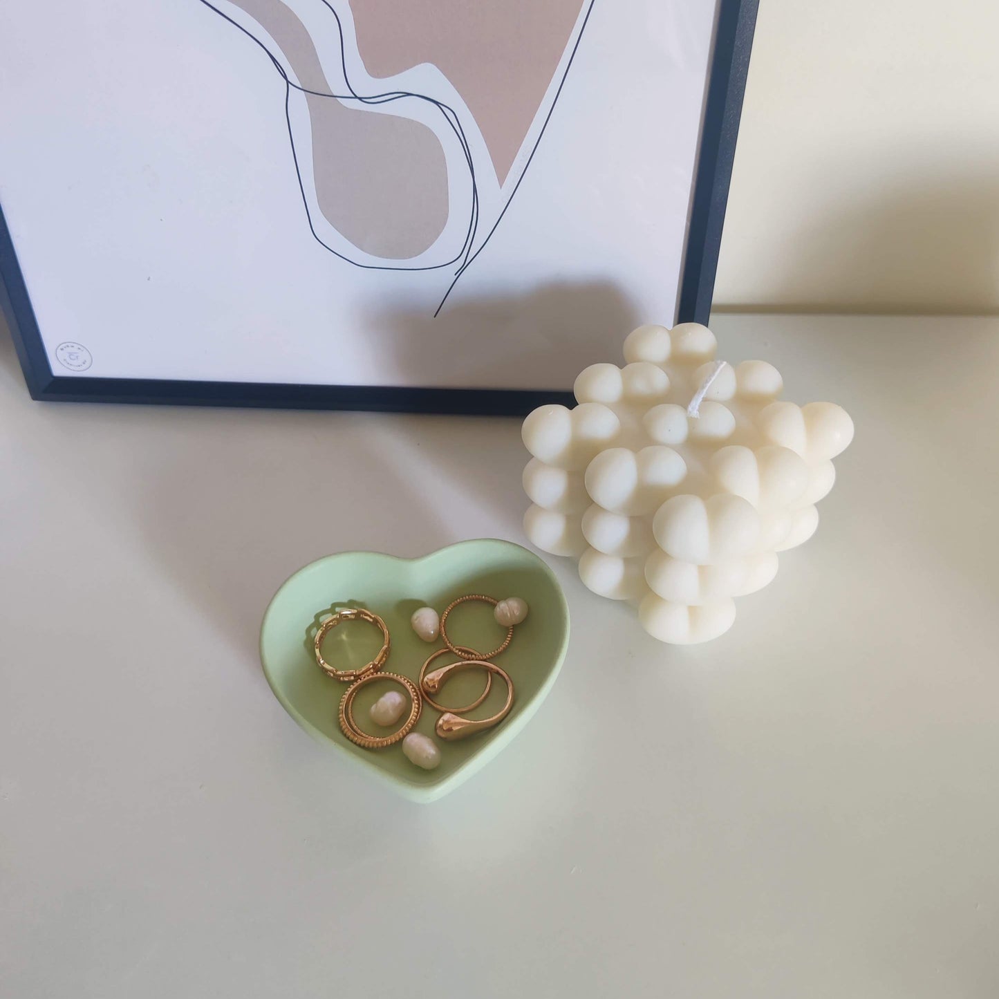 Sage Heart Trinket Tray