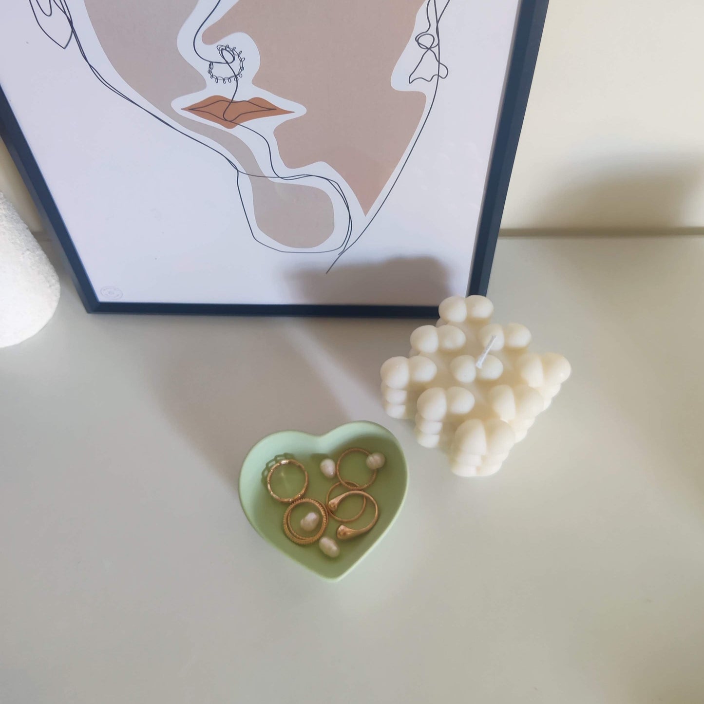 Sage Heart Trinket Tray