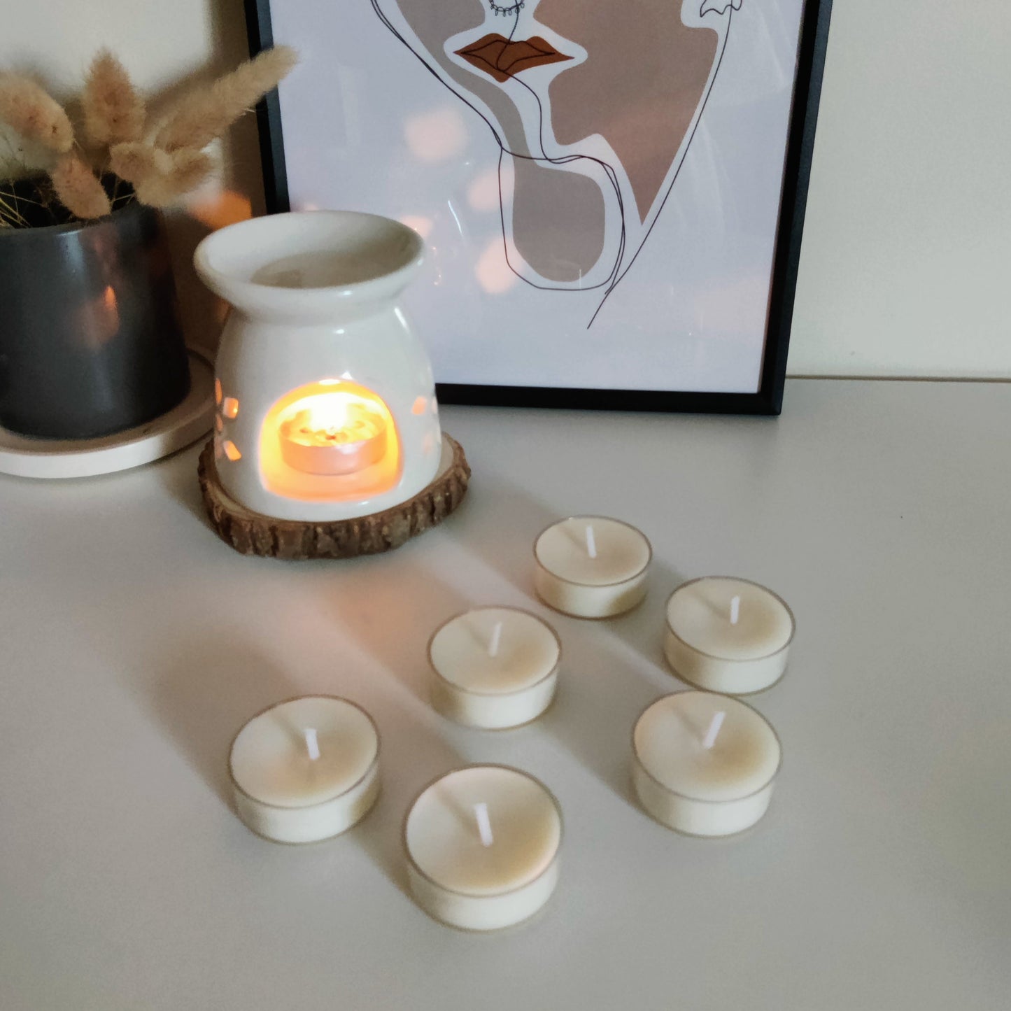 Circular Tealight Candle