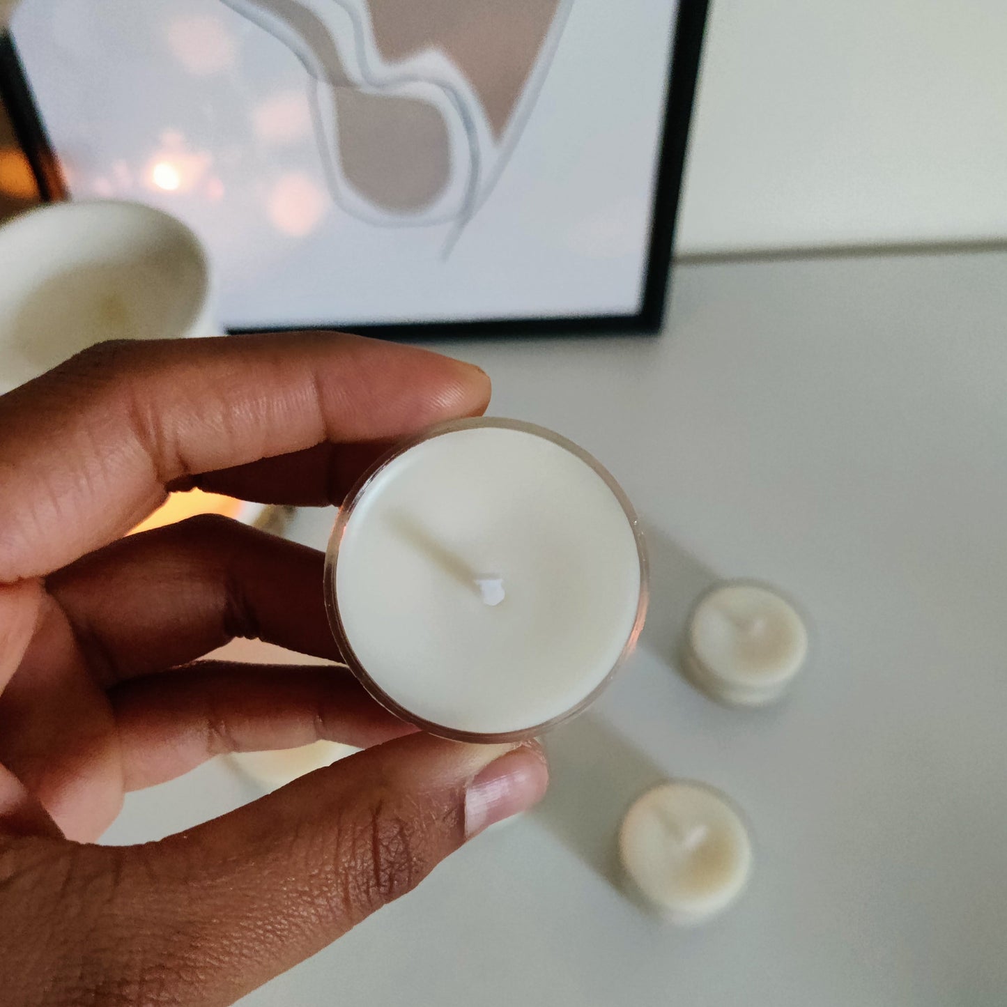 Circular Tealight Candle