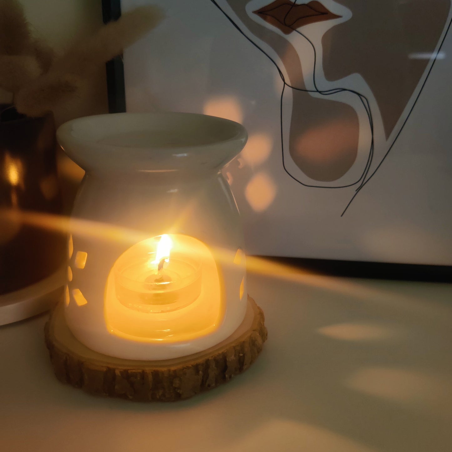 Circular Tealight Candle