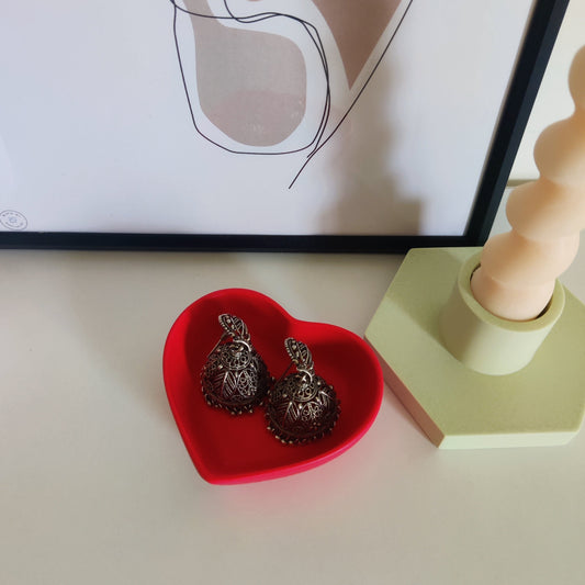 Red Heart Trinket Tray